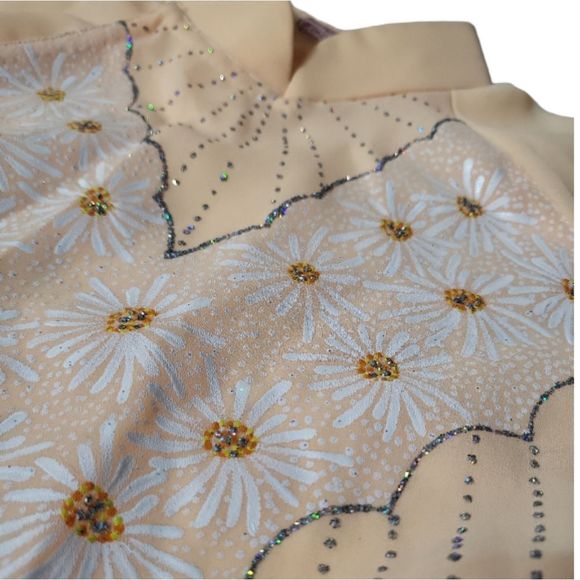 NHA MAY TOAN MY Vietnam Dressmaker Attire Handpainted Handmade Pant Set - Picture 3 of 13